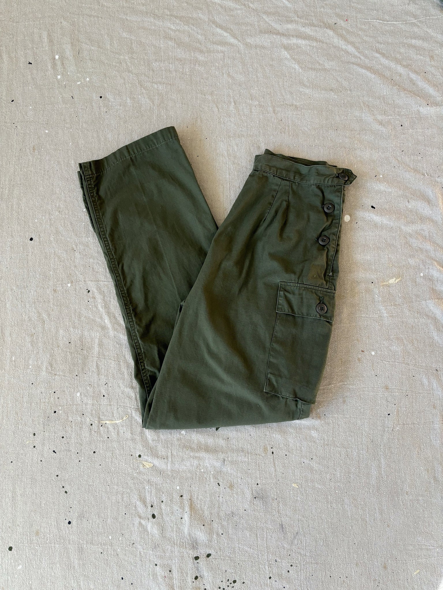 70's OG 107 Women's Military Trousers (25"-27")