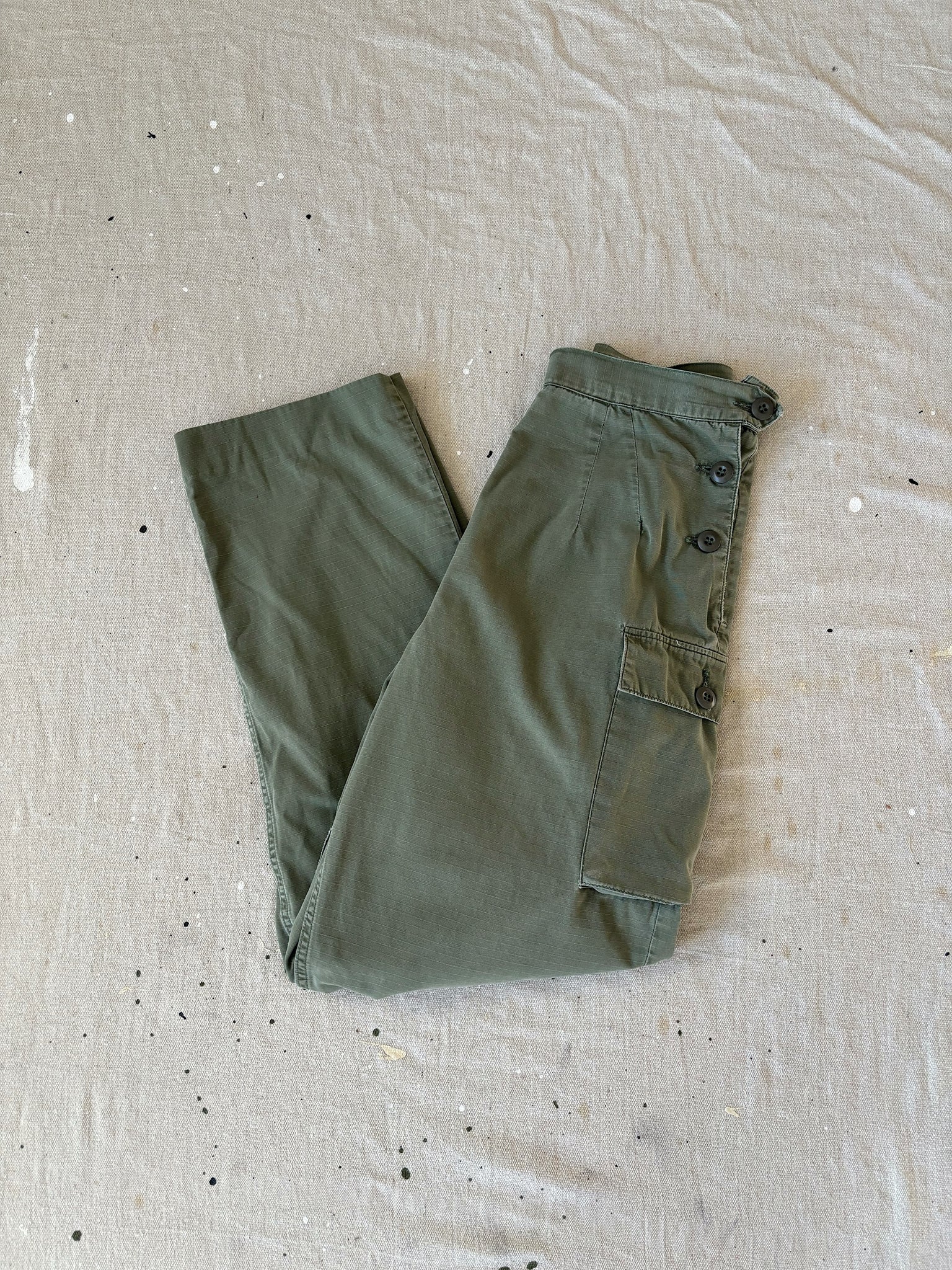 70's OG 107 Women's Military Trousers (24"-26")