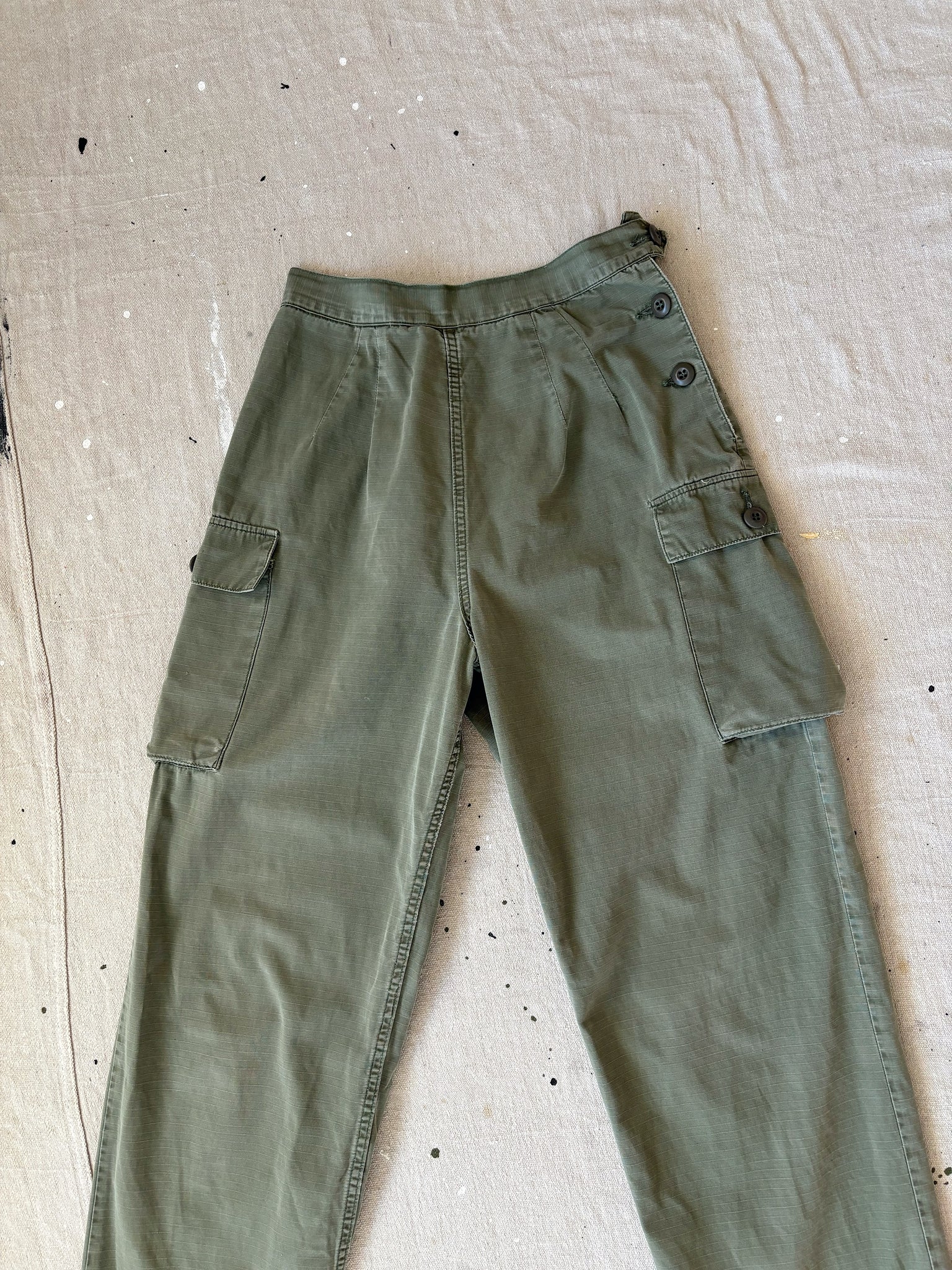 70's OG 107 Women's Military Trousers (24"-26")