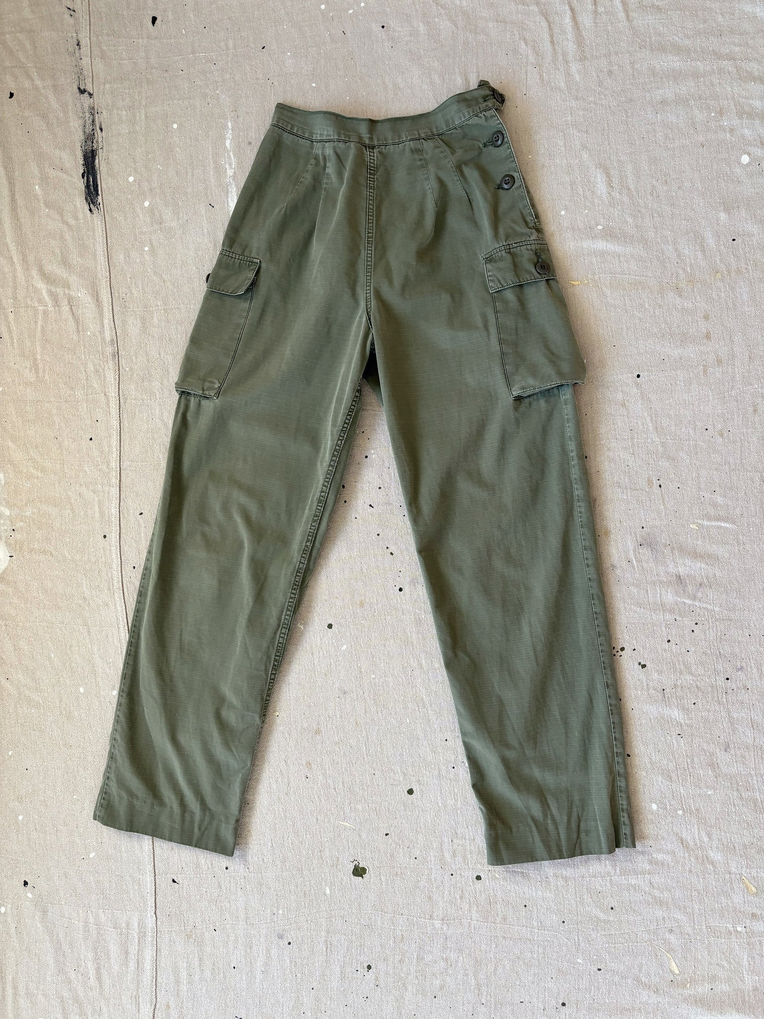 70's OG 107 Women's Military Trousers (24"-26")