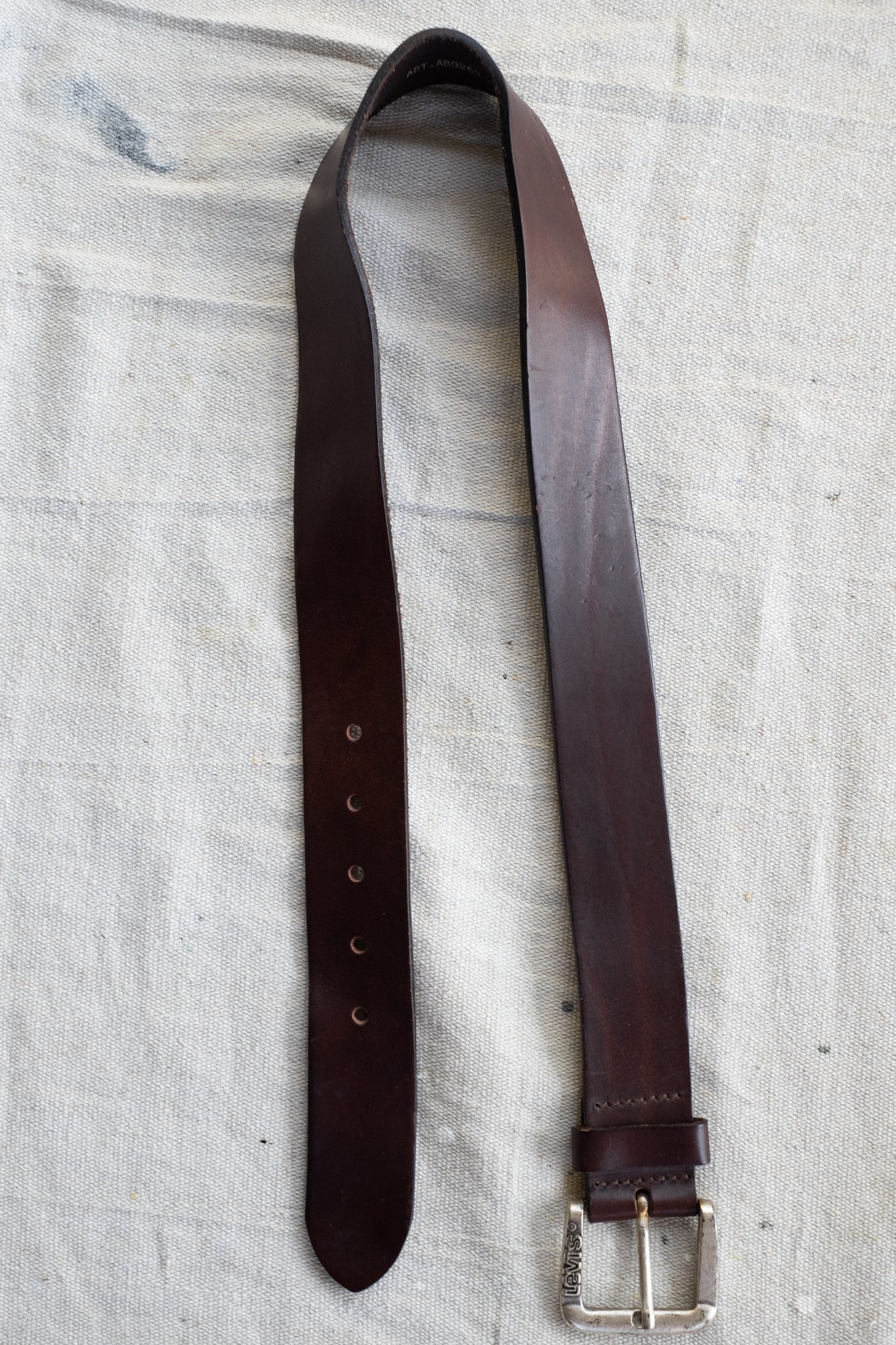 Vintage Levi's Brown Leather Belt (27"-31")