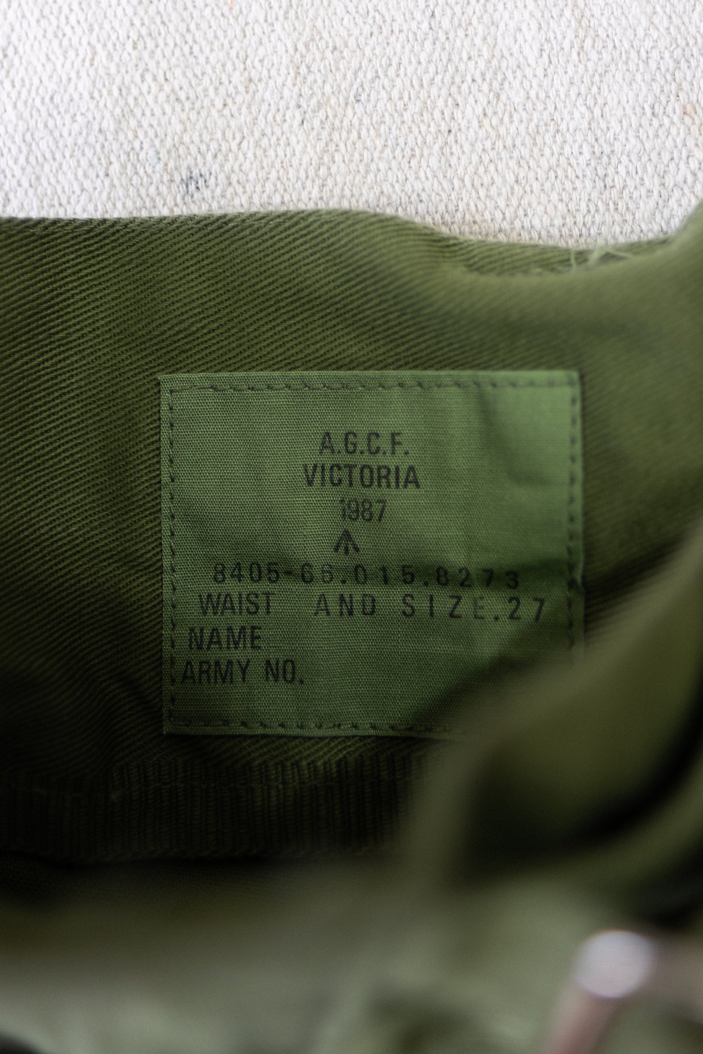 80s Australian Army Green Gurkha Shorts (23"-25")