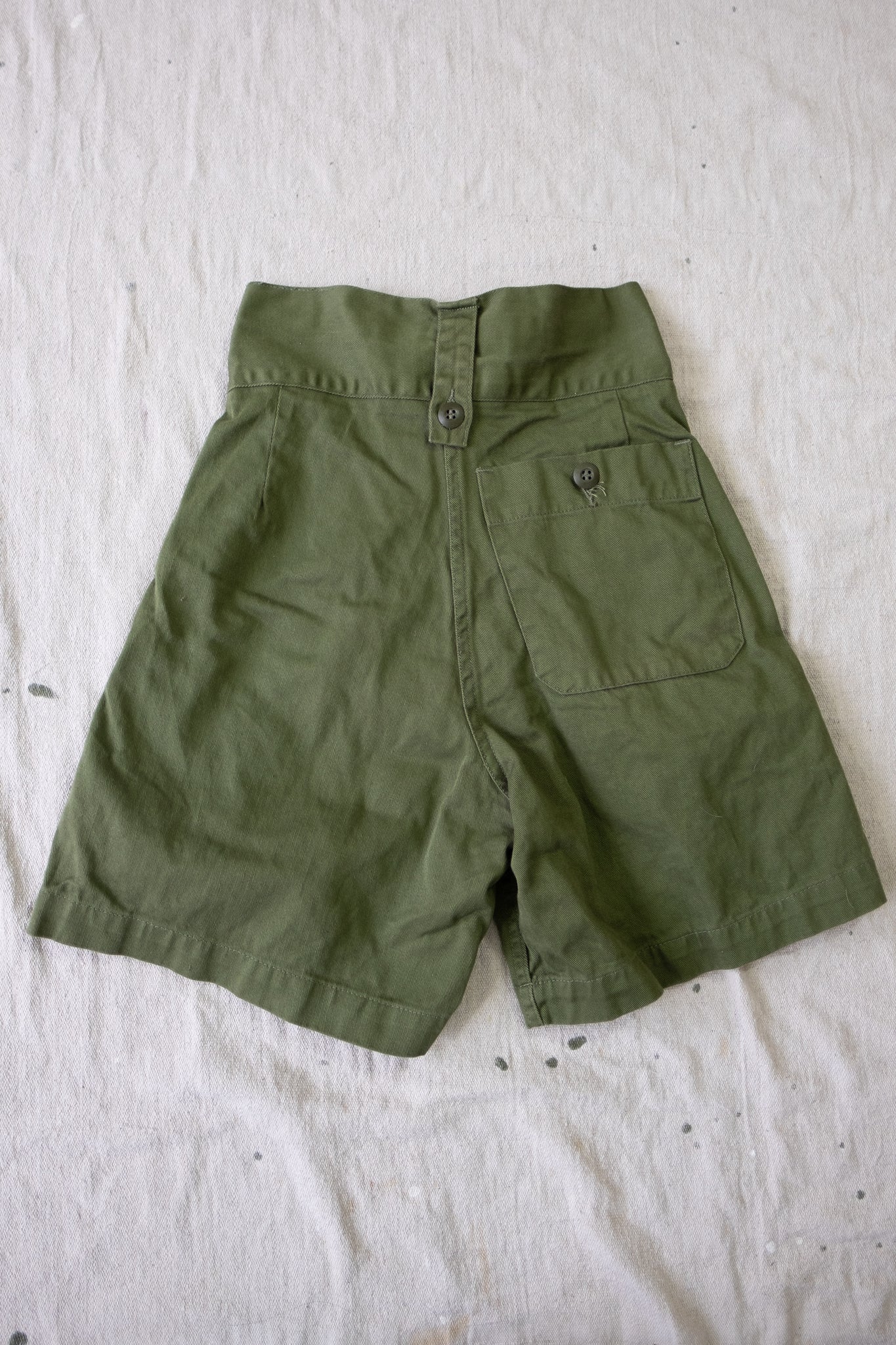 80s Australian Army Green Gurkha Shorts (23"-25")