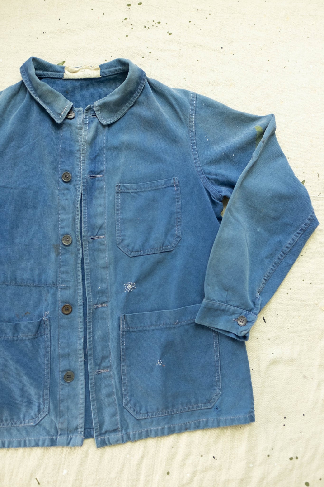 Perfectly Faded 60s French Chore Jacket - S