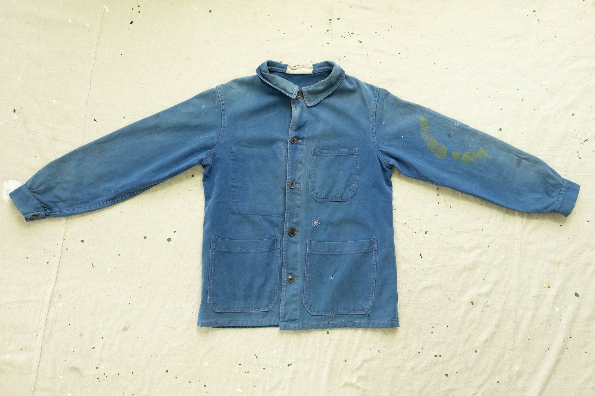 Perfectly Faded 60s French Chore Jacket - S