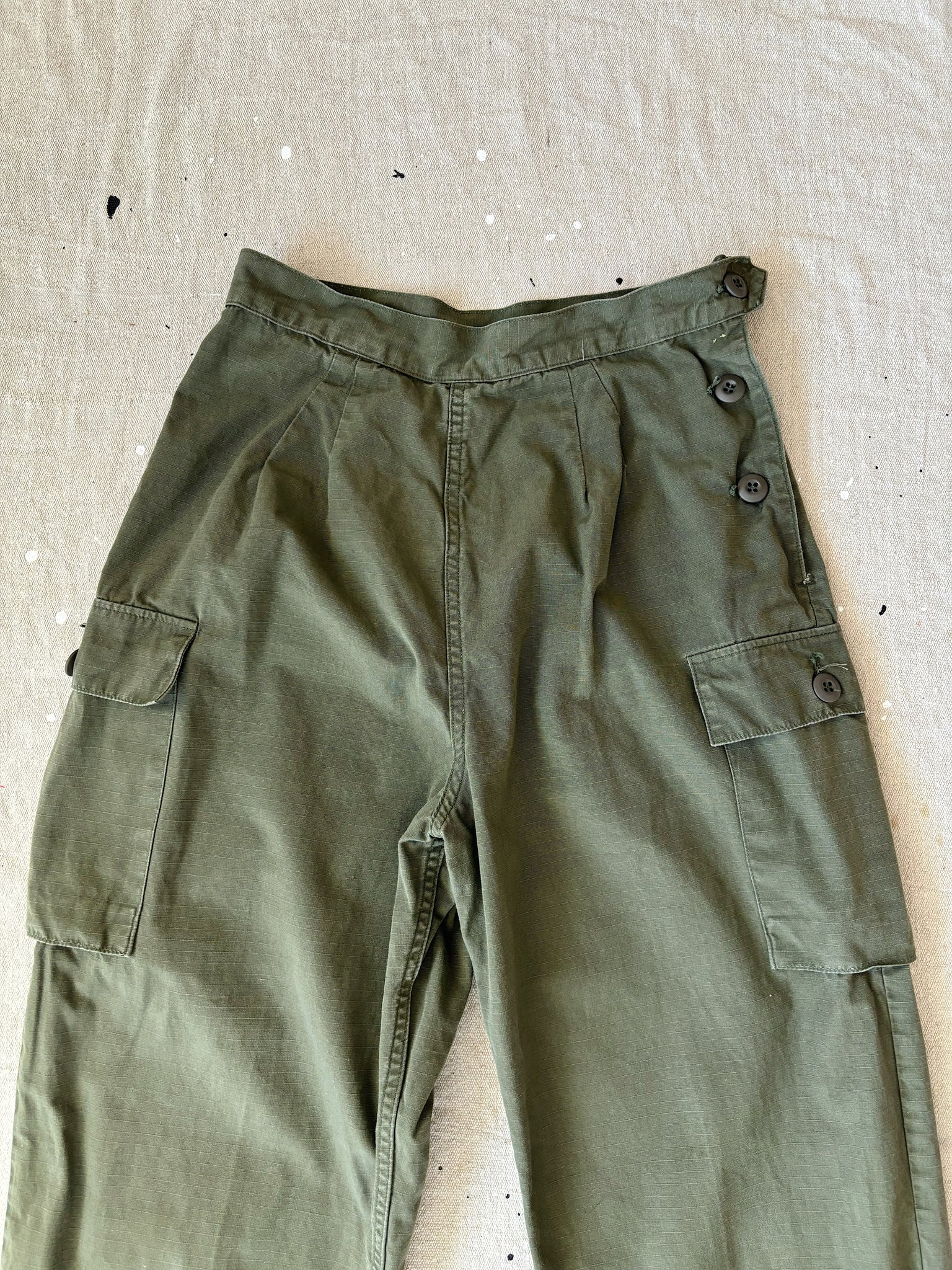 70's OG 107 Women's Military Trousers (25"-27")