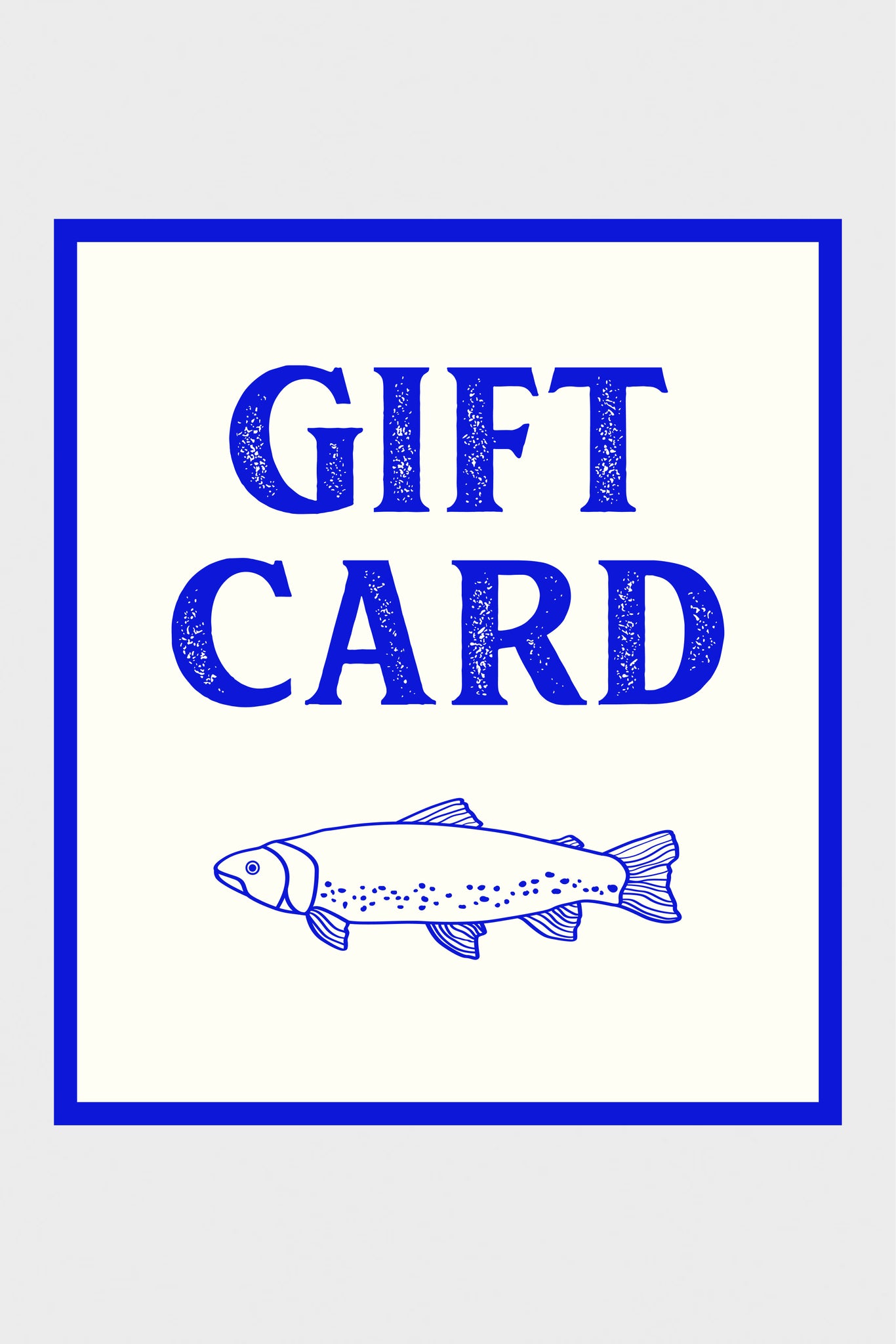 Yesterday Store Gift Card