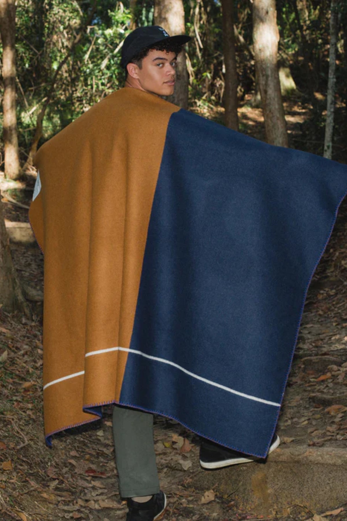 "Ochre Road" Army Blanket